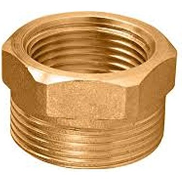 1/2" - 3/8" SARI NİPEL REDÜKSİYON