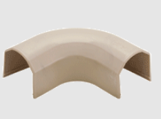 PVC DİRSEK-L KÖŞE İÇ TESİSAT (BEYAZ) MODEL-2 KAS-T