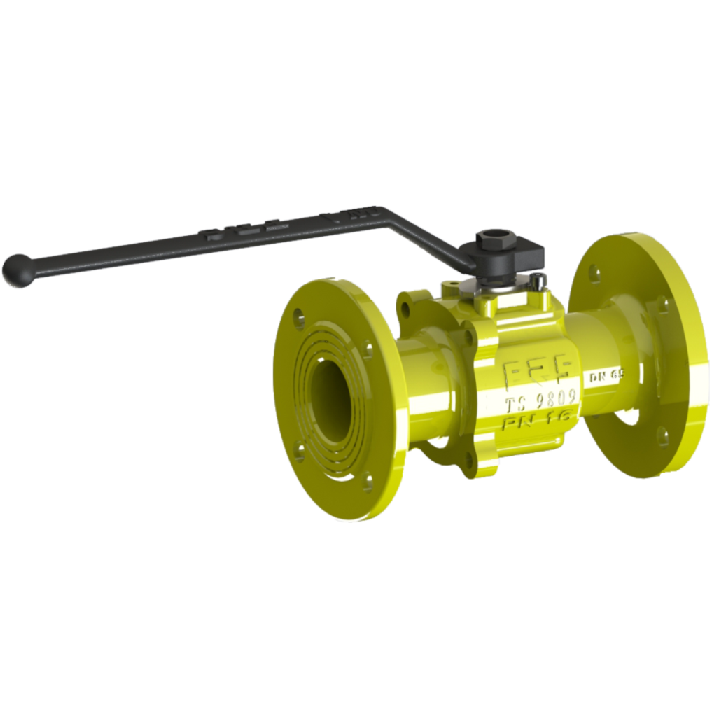 1 1/2" FLANŞLI KÜRESEL VANA DN40 FRS