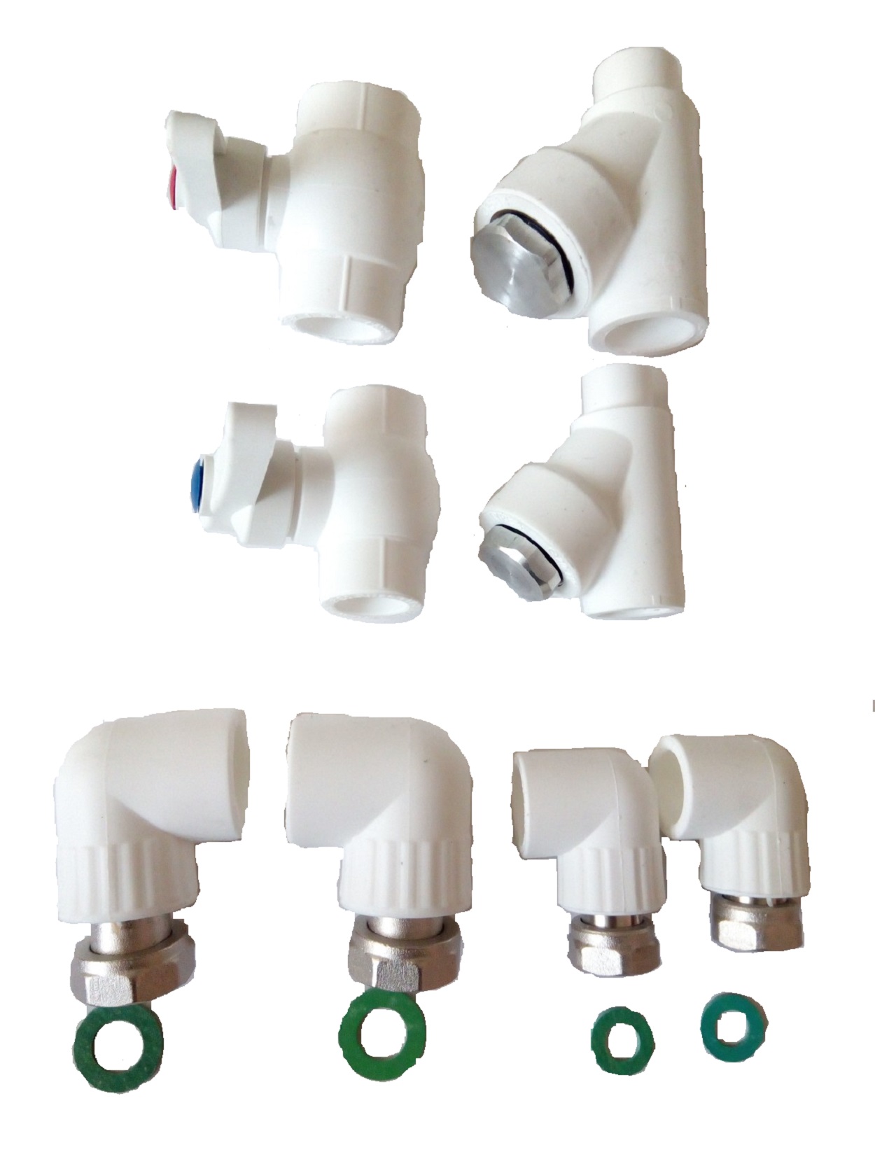 KOMBİ BAĞLANTI SETİ 8'Lİ KÖŞE