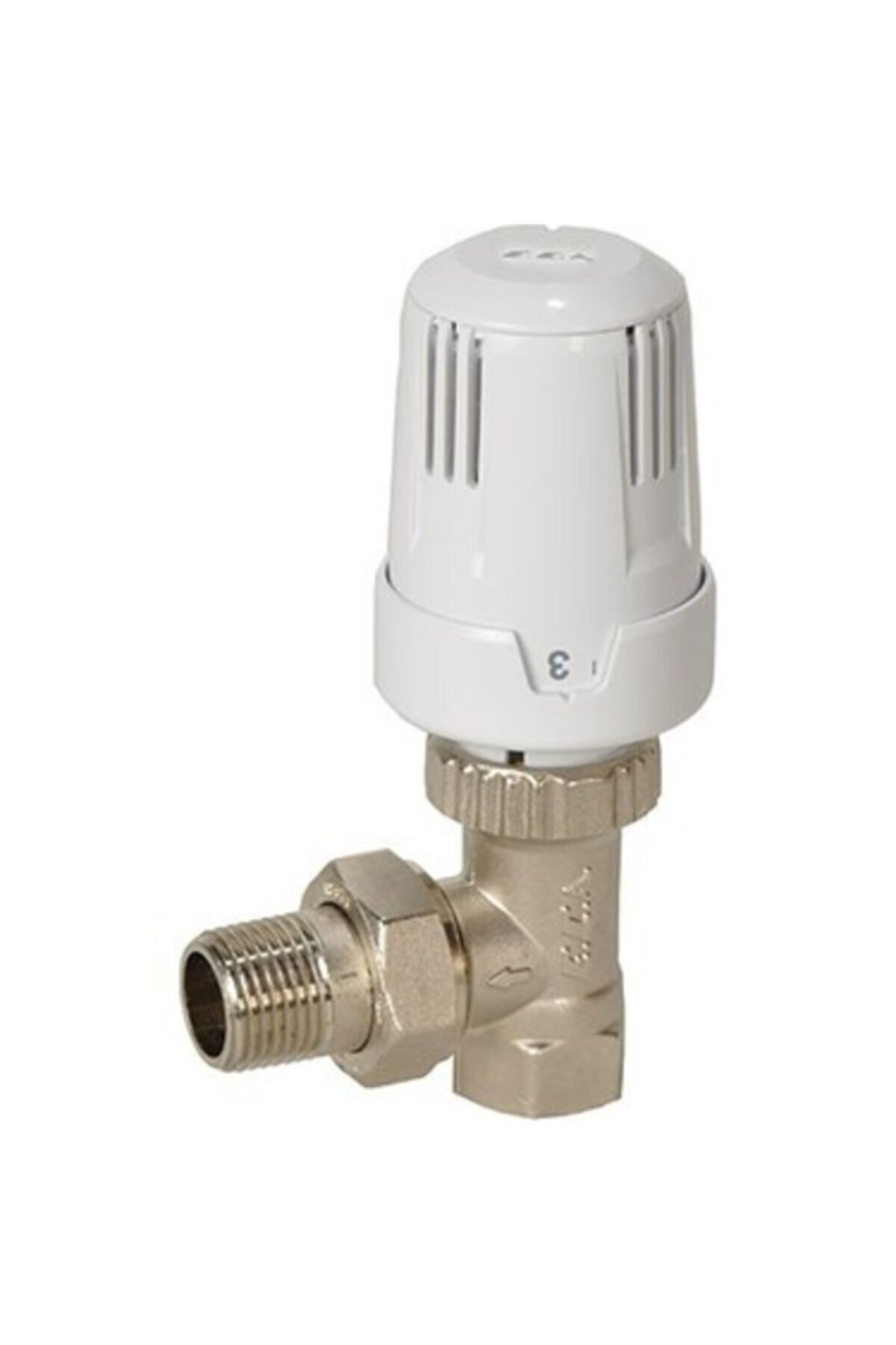 1/2" KÖŞE TERMOSTATİK VANA