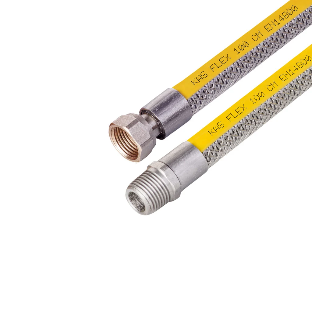 1/2"-1/2" 75 CM ÖRGÜLÜ GAZ FLEX