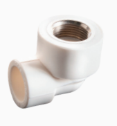 25*1/2" PPRC İÇ DİŞLİ (DİŞİ) DİRSEK PLASTHERM GRİ