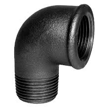 3/4" KUYRUKLU SİYAH DEMİR DİRSEK