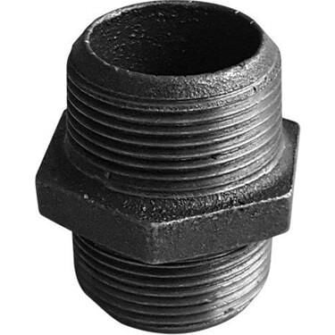 4" SİYAH DEMİR NİPEL